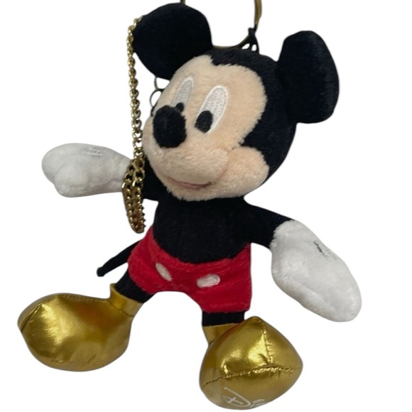 Shanghai Disney Store Exclusive Mickey Mouse Key Chain With Golden Shoes LE 5000 - Picture 4 of 14